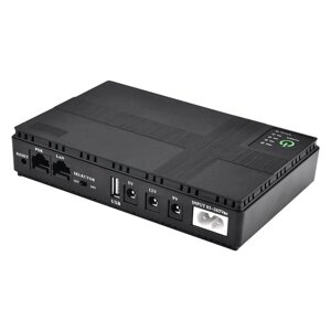 ДБЖ для роутера / комутатора TTN DC1018P 10400мАг 18W black