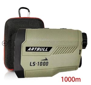 Лазерний далекомір Artbull LS-1000 на 1000 метрів з кутом нахилу та швидкістю руху