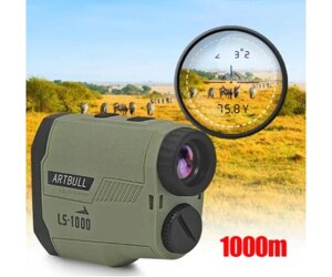 Професійний лазерний далекомір Artbull LS-1000 із кутоміром на 1000 метрів