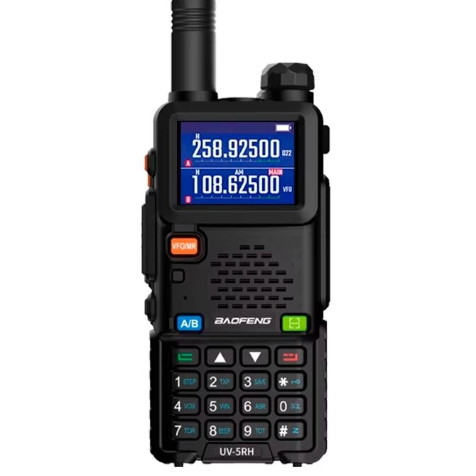 Рація Baofeng UV-5RH (M) black від компанії Інтернет магазин Cho-po-chem - фото 1