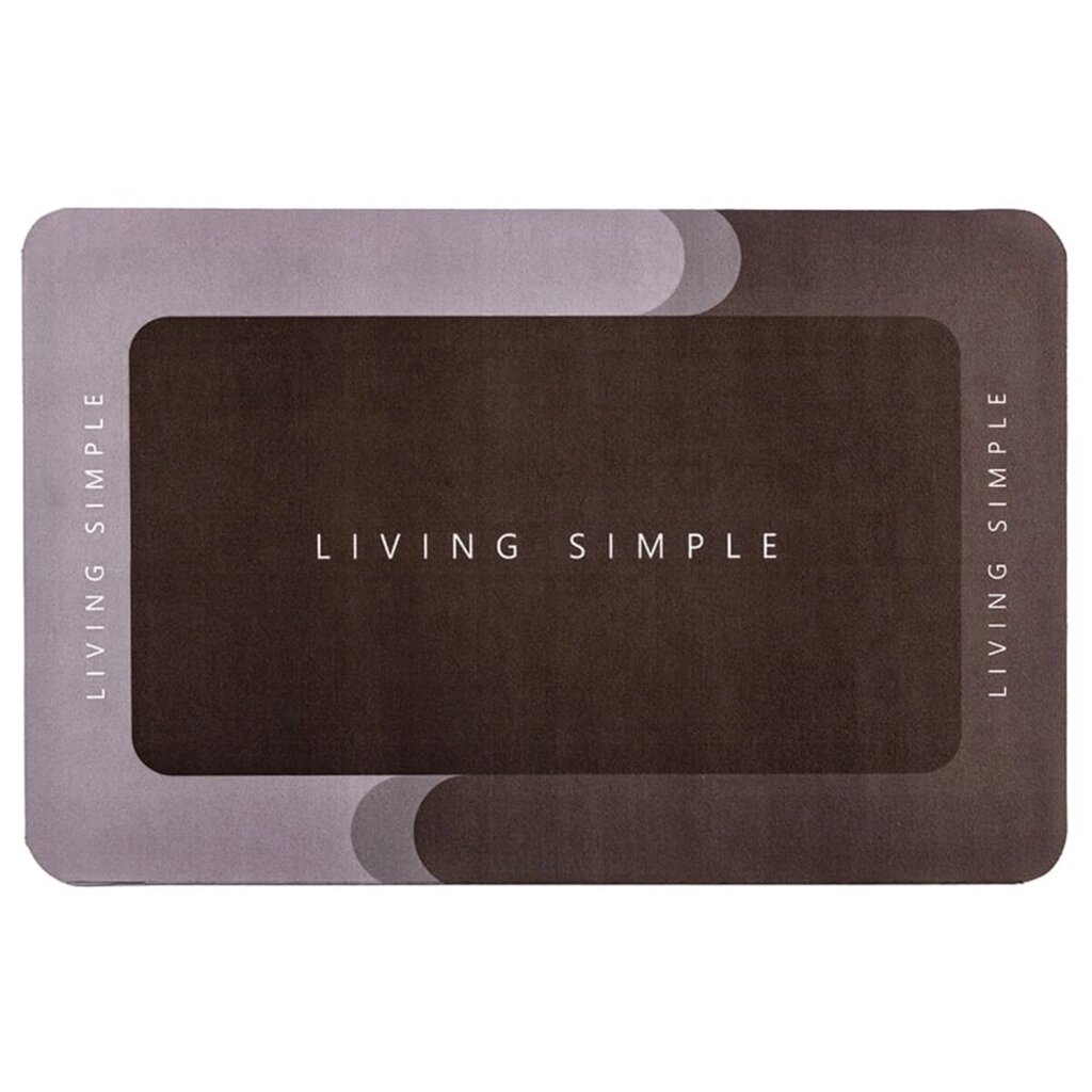 Влагопоглощающій килимок "Living Simple" 38*58CM*3MM (D) SW-00001572 від компанії Інтернет магазин Cho-po-chem - фото 1