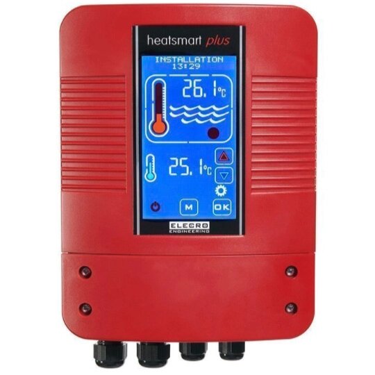 Цифровий контролер Elecro Heatsmart Plus теплообмінника G2\SST + датчик протоки та температури від компанії АКВА ГРУП - фото 1