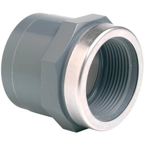 PVC Effast Rgrmarmar020b Перехід, з металевим кільцем D20X1/2 "