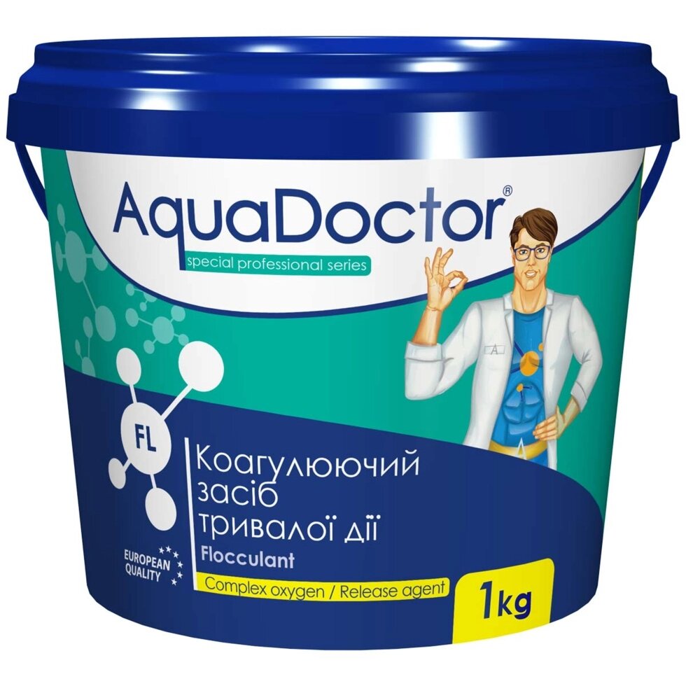 Коагуляційний агент у гранулах аквадоктора Fl-1 кг - АКВА ГРУП