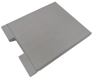 Заповнювана кришка з плиткою та защіпкою для скімера Hayward X-Pro 600, світло-сіра