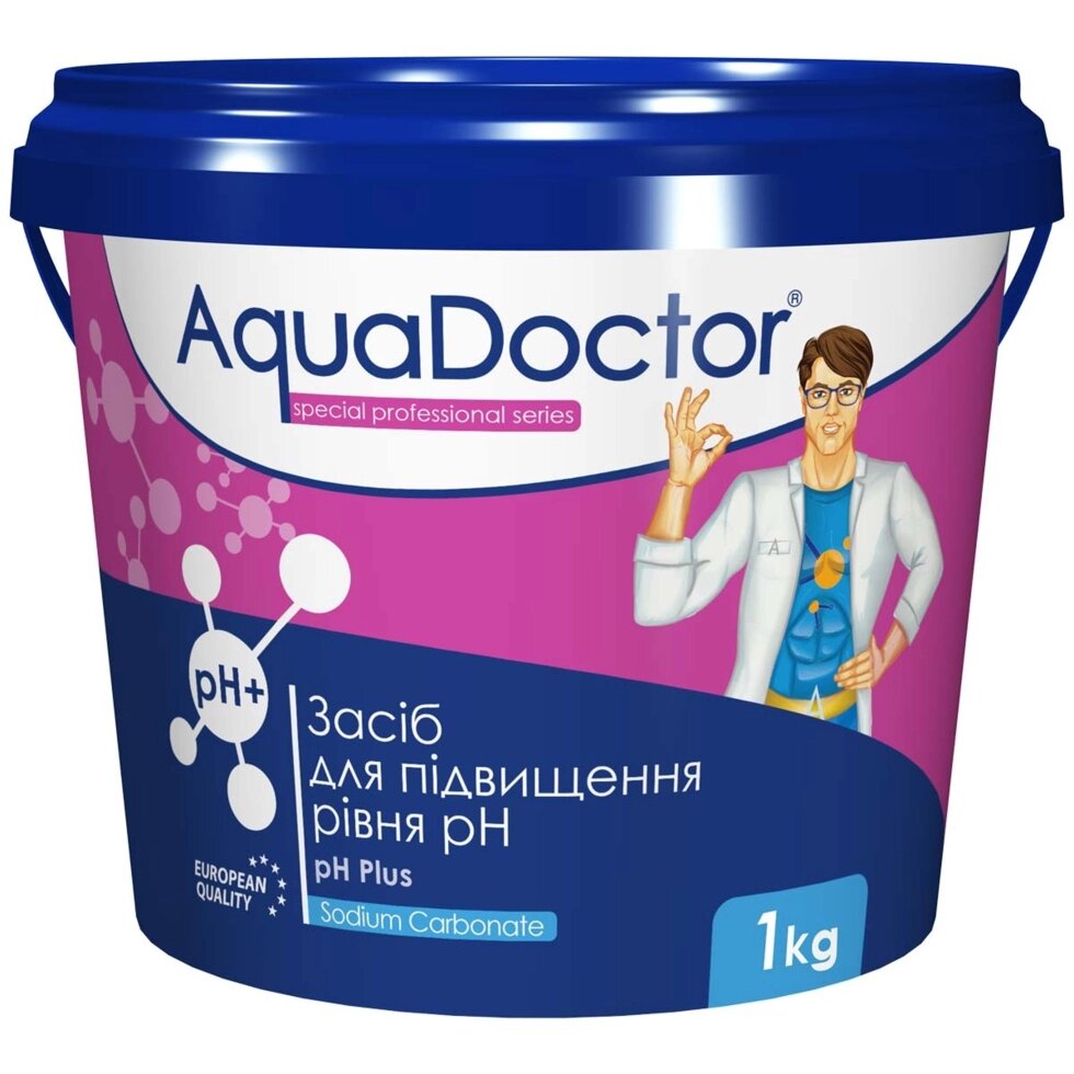 Засіб для підвищення рівня pH Aqua. Doctor pH Plus 1 кг - АКВА ГРУП