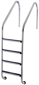 Сходи для басейну Flexinox Overflow (4 сходинок), AISI-316L