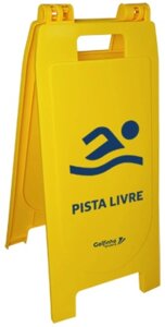 Попереджувальний знак Golfinho E5299.1, персоналізації з вініловим текстом