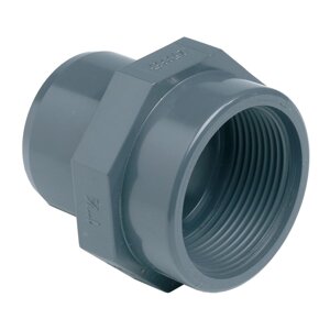 Nippel PVC Effast Rgrafg025b перехід з внутрішньою ниткою, D25x1/2 "