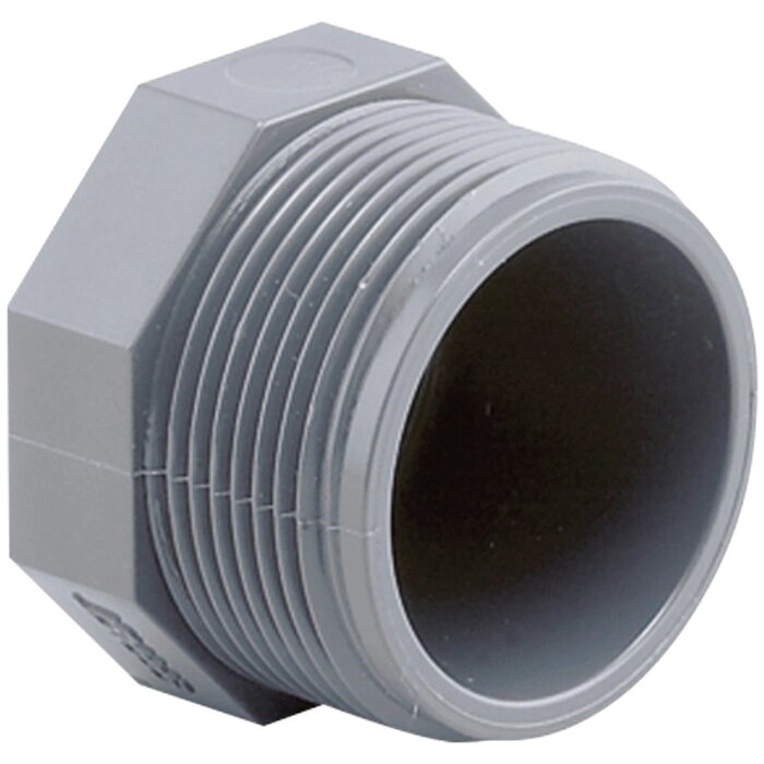 PVC Plug Hidroten 1002019, D1/2 " від компанії АКВА ГРУП - фото 1