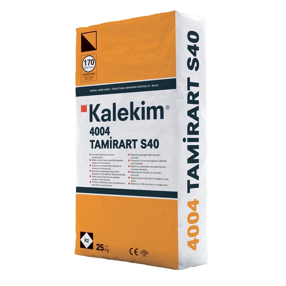 Ремонт штукатурки Kalekim Tamirart S40 4004 (25 кг), висока довжина від компанії АКВА ГРУП - фото 1