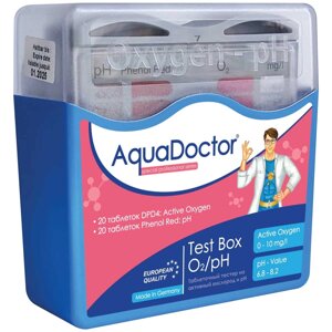 Тестер AquaDoctor Test Box O2 / pH