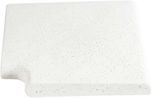 Кутовий копінговий камінь Aquazone Tuff 250x300x50-25 мм, білий (пористий)