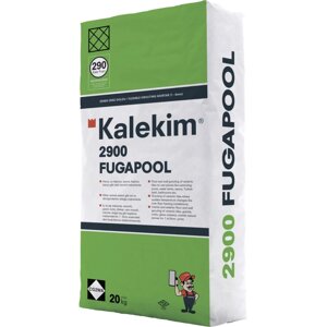 Вологостійка затирка для швів Kalekim Fugapool 2900 (20 кг) знижена в ціні