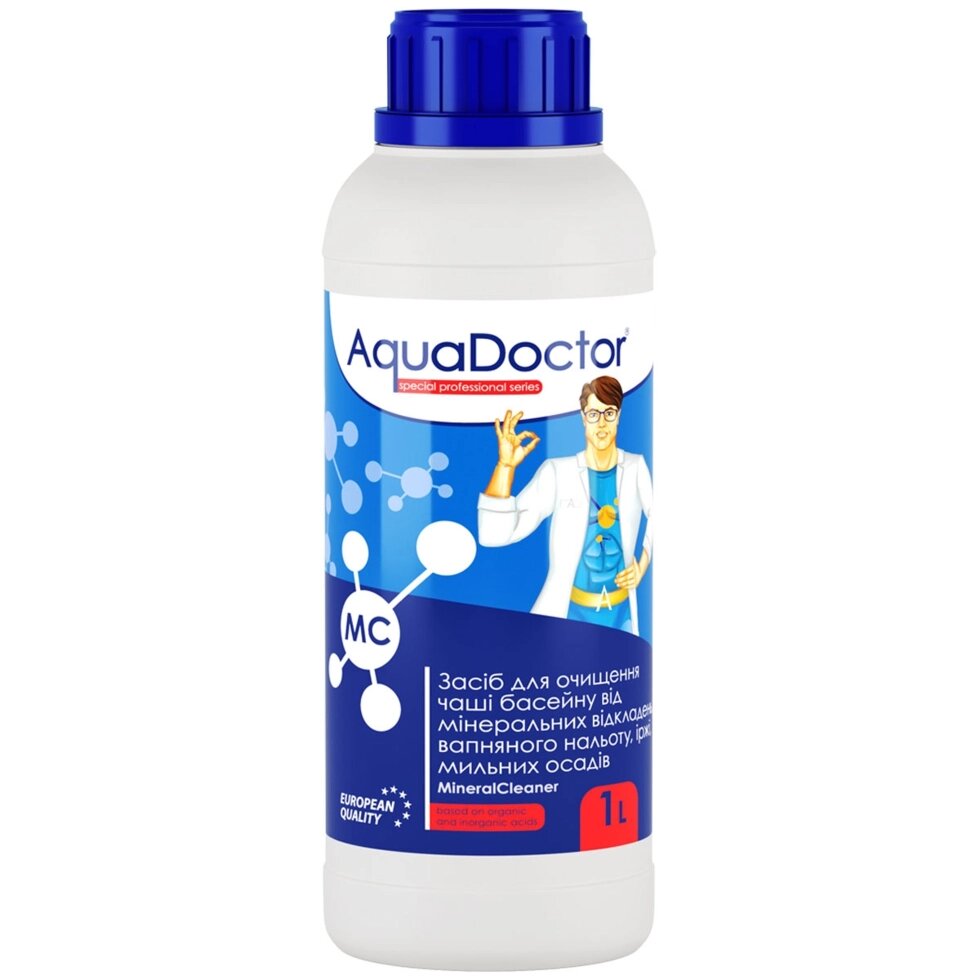 Засіб для чищення чаші AquaDoctor MC MineralCleaner 1 л від компанії АКВА ГРУП - фото 1