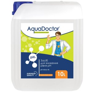 Рідкий засіб для зниження pH AquaDoctor pH Minus HL (Соляна 14%10 л