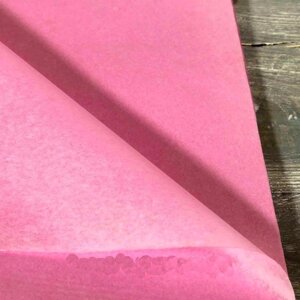 Бумага тишью в листах 50х65 см, светло-розовая