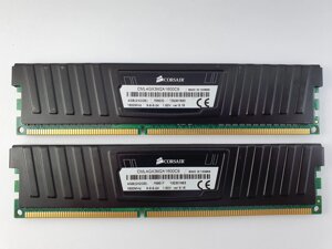 Комплект оперативної пам'яті Corsair Vengeance LP DDR3 4Gb (2*2Gb) 1600MHz PC3-12800 (CML4GX3M2A1600C9) Б / У