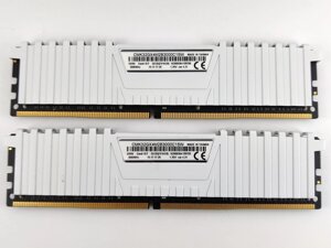 Комплект оперативної пам'яті Kingston HyperX Fury Black DDR4 32 Gb (2*16Gb) PC4-2666V (HX426C16FBK2/32) Б/У