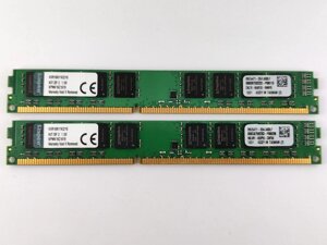 Комплект оперативної пам'яті Kingston ValueRAM DDR3 16Gb (2*8Gb) 1600MHz PC3-12800 (KVR16N11K2/16) Б / У