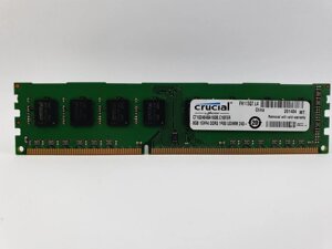 Оперативна пам'ятка DDR3 8GB 1600 МГц PC3-12800U (CT102464BA160B. C16FER) Використовується