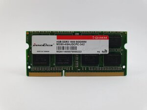 RAM sodimm innodisk DDR3 4GB 1600 мгц PC3-12800S (M3s0-4ghdcpc-342) ноутбук