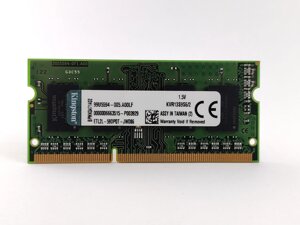 Оперативна пам'ять для ноутбука sodimm kingston DDR3 2gb 1333mhz PC3-10600S (KVR13S9s6/2) б / у