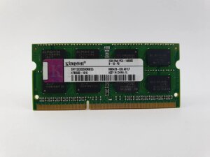 Оперативна пам'ять для ноутбука sodimm kingston DDR3 2gb 1333mhz PC3-10600S (SNY1333D3s9DR8 / 2G) б/в