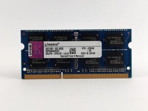 Оперативна пам'ять для ноутбука sodimm kingston DDR3 4gb 1333mhz PC3-10600S (KTH-X3b / 4G) б/в
