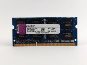 Оперативна пам'ять для ноутбука sodimm kingston DDR3 4gb 1333mhz PC3-10600S (KTH-X3b/4G) б/в