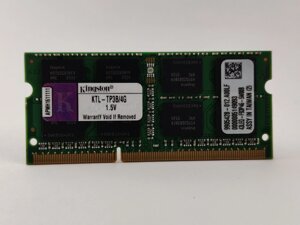 Оперативна пам'ять для ноутбука sodimm kingston DDR3 4gb 1333mhz PC3-10600S (KTL-TP3b/4G) б/в