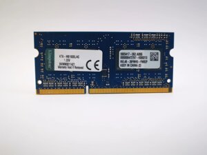 Оперативна пам'ять для ноутбука sodimm kingston DDR3l 4gb 1600mhz PC3l-12800S (KTA-MB1600L/4G) б/в