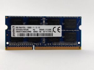 Оперативна пам'ять для ноутбука sodimm kingston DDR3l 8gb 1600mhz PC3l-12800S (ACR16D3ls1KFG/8G) б / у