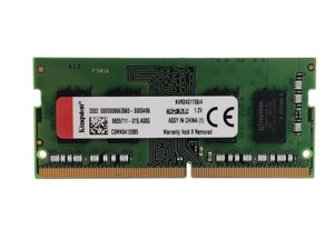 Оперативна пам'ять для ноутбука SODIMM Kingston DDR4 4Gb PC4-2400T (KVR24S17S6/4) Б/У