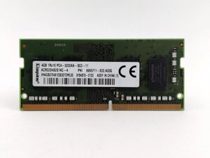 Оперативна пам'ять для ноутбука sodimm kingston DDR4 4gb PC4-3200AA (ACR32D4s2S1kc-4) б/у