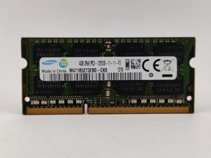 Оперативна пам'ять для ноутбука sodimm samsung DDR3 4gb 1600mhz PC3-12800S (M471B5273EB0-CK0) б/в