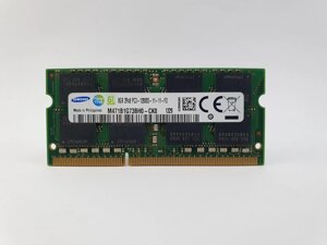 Оперативна пам'ять для ноутбука sodimm samsung DDR3 8gb 1600mhz PC3-12800S (M471B1g73BH0-CK0) б/в