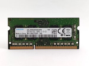 Оперативна пам'ять для ноутбука sodimm samsung DDR3l 2gb 1600mhz PC3l-12800S (M471B5674EB0-YK0) б/в
