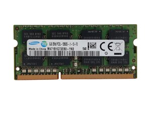 Оперативна пам'ять для ноутбука sodimm samsung DDR3l 8gb 1600mhz PC3l-12800S (M471B1g73EB0-YK0) б/в