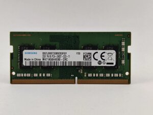 Оперативна пам'ять для ноутбука sodimm samsung DDR4 2 gb PC4-2400T (M471A5644EB0-CRC) б/у