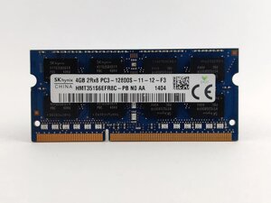 Оперативна пам'ять для ноутбука sodimm SK hynix DDR3 4gb 1600mhz PC3-12800S (HMT351S6efr8C-PB) б/в