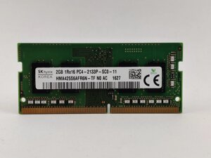 Оперативна пам'ять для ноутбука sodimm SK hynix DDR4 2 gb PC4-2133P (HMA425S6afr8N-TF) б/у