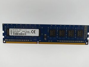 Оперативна пам'ять kingston DDR3l 4gb 1600mhz PC3l-12800U (ASU16D3lu1KBG/4G) б/в