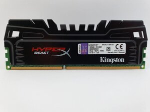 Рам Кінгстон Hyperx Beast DDR3 4GB 2400 МГц PC3-19200 (KHX24C11T3K4/16x) Використовується