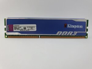 Оперативна пам'ять kingston hyperx blu DDR3 2gb 1600mhz PC3-12800 (KHX1600C9ad3B1/2G) б / у