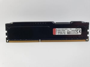 Рам Кінгстон Хіперкс Фурі Чорний DDR3 8 ГБ 1600 МГц PC3-12800U (HX316C10FB/8) Використовується