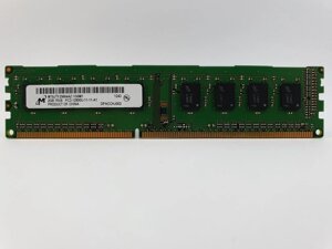 Оперативна пам'ять micron DDR3 2gb 1600mhz PC3-12800U (MT8jtf25664AZ-1G6m1) б/в