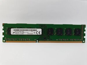 Оперативна пам'ять micron DDR3 8gb 1600mhz PC3-12800U (MT16JTF1g64AZ-1G6d1) б / у