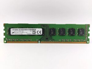 Оперативна пам'ять micron DDR3 8gb 1600mhz PC3-12800U (MT16JTF1g64AZ-1G6e1) б / у