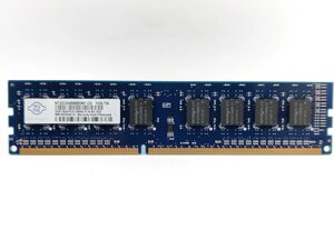 Оперативна пам'ять nanya DDR3 2gb 1333mhz PC3-10600U (NT2gc64B88B0nf-CG) б/в